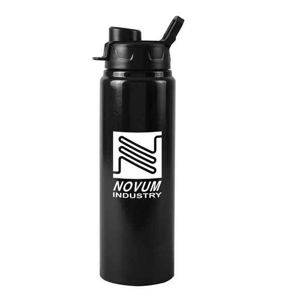 25 oz. Aspen Aluminum Insulated Sports Water Bottle - 25 oz. Aspen Aluminum Insulated Sports Water Bottle - Image 5 of 19