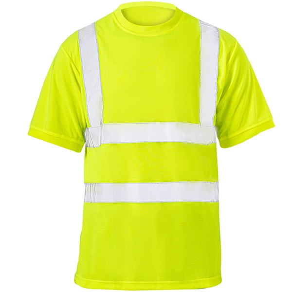 Class 2 High Visibility Reflective Safety Workwear T-Shirt - Class 2 High Visibility Reflective Safety Workwear T-Shirt - Image 5 of 5