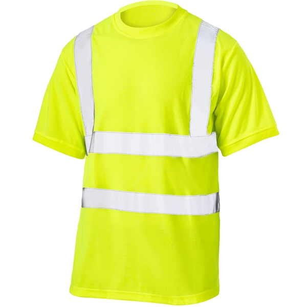 Class 2 High Visibility Reflective Safety Workwear T-Shirt - Class 2 High Visibility Reflective Safety Workwear T-Shirt - Image 3 of 5