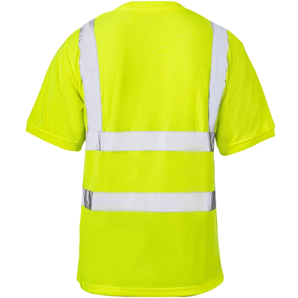 Class 2 High Visibility Reflective Safety Workwear T-Shirt - Class 2 High Visibility Reflective Safety Workwear T-Shirt - Image 4 of 5