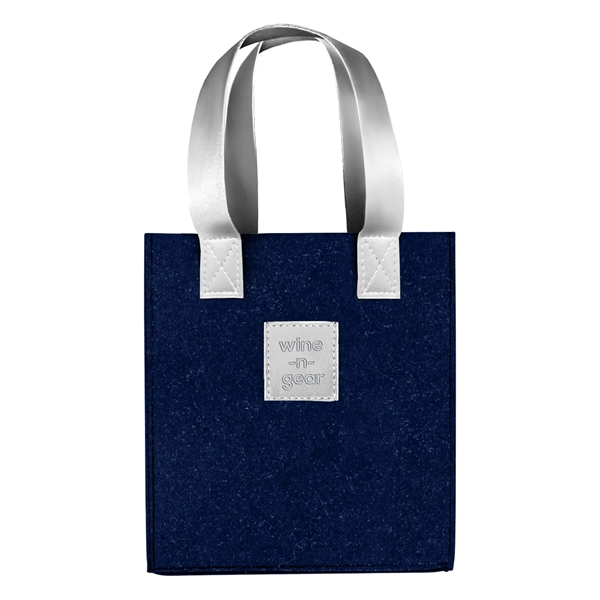 4-Bottle Felt Wine Tote - 4-Bottle Felt Wine Tote - Image 11 of 15