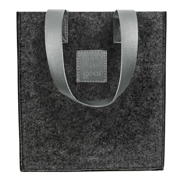6-Bottle Felt Wine Tote - 6-Bottle Felt Wine Tote - Image 6 of 15