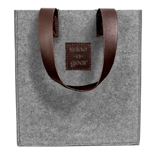 6-Bottle Felt Wine Tote - 6-Bottle Felt Wine Tote - Image 8 of 15