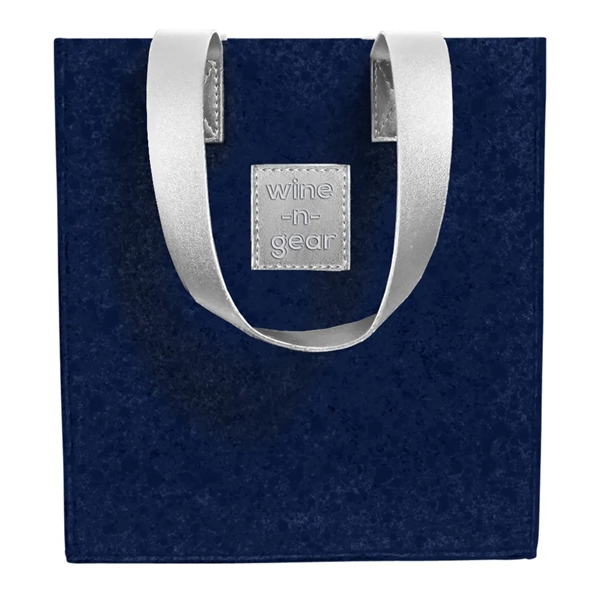 6-Bottle Felt Wine Tote - 6-Bottle Felt Wine Tote - Image 10 of 15