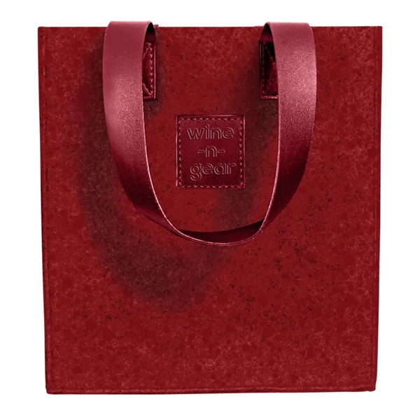 6-Bottle Felt Wine Tote - 6-Bottle Felt Wine Tote - Image 13 of 15