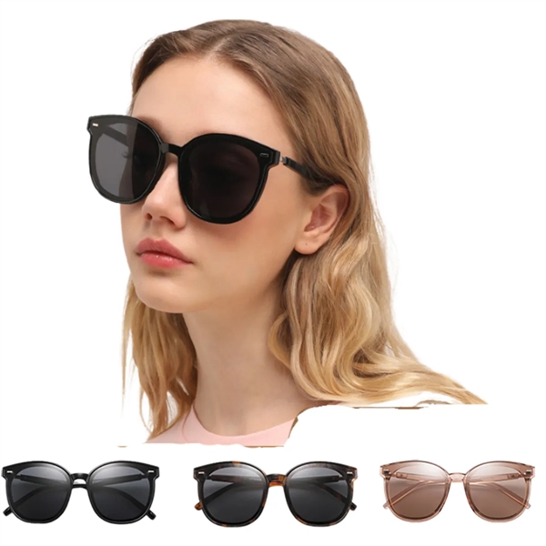 Vintage Polarized Round Sunglasses UV Protection Fashion