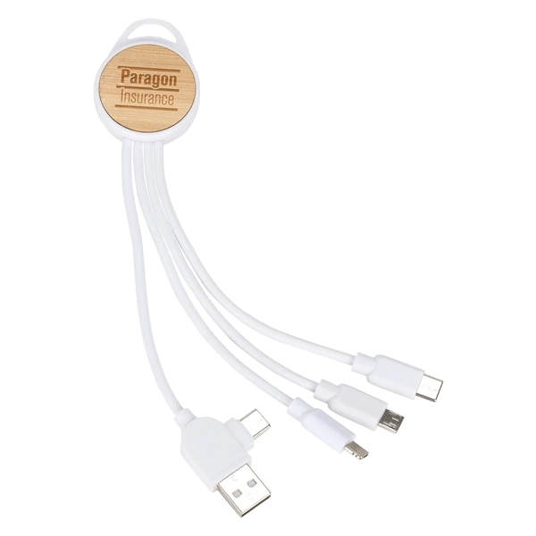 Bamboo 3-in-1 6- Charging Cable - Bamboo 3-in-1 6- Charging Cable - Image 0 of 0