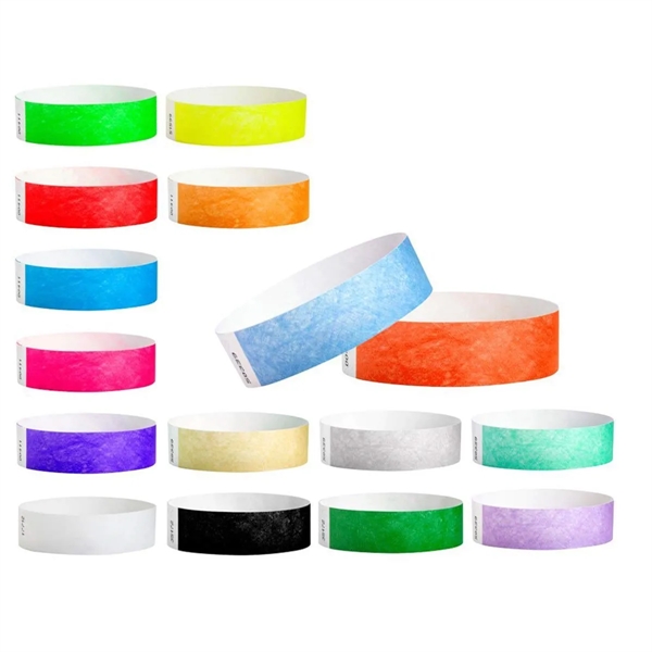 Disposable Waterproof DuPont Tyvek Wristbands - Disposable Waterproof DuPont Tyvek Wristbands - Image 0 of 1