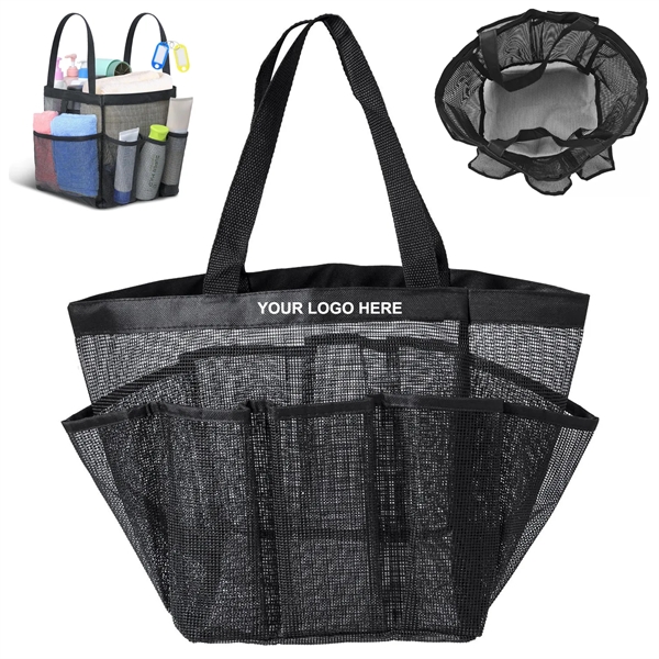 Mesh Shower Caddy Tote Bag - Mesh Shower Caddy Tote Bag - Image 0 of 4