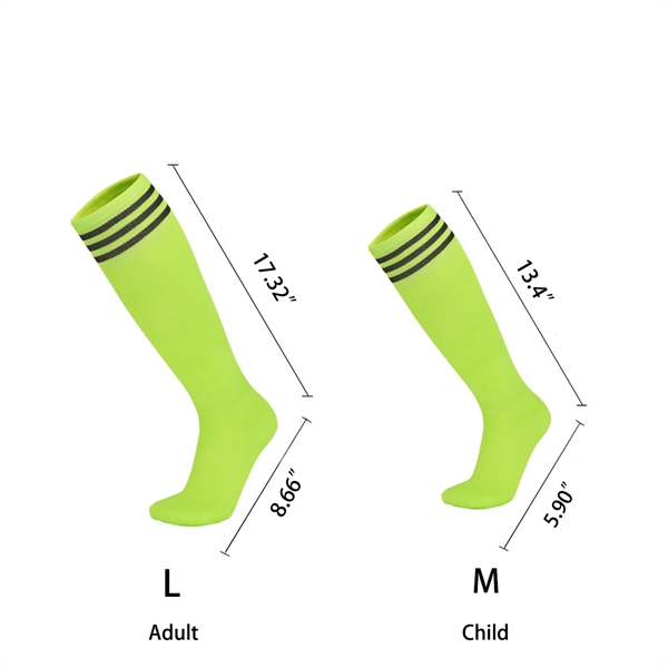 In Stock Durable Elastic Athletic Football Players Socks - In Stock Durable Elastic Athletic Football Players Socks - Image 2 of 6