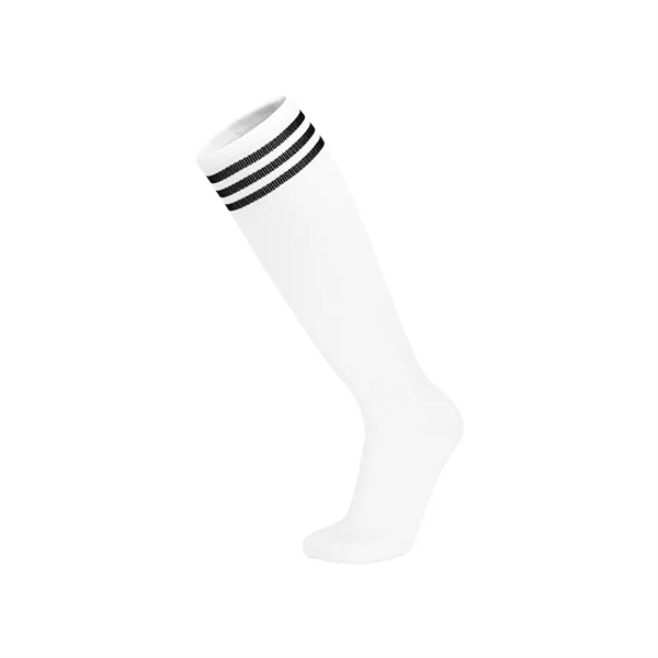In Stock Durable Elastic Athletic Football Players Socks - In Stock Durable Elastic Athletic Football Players Socks - Image 3 of 6