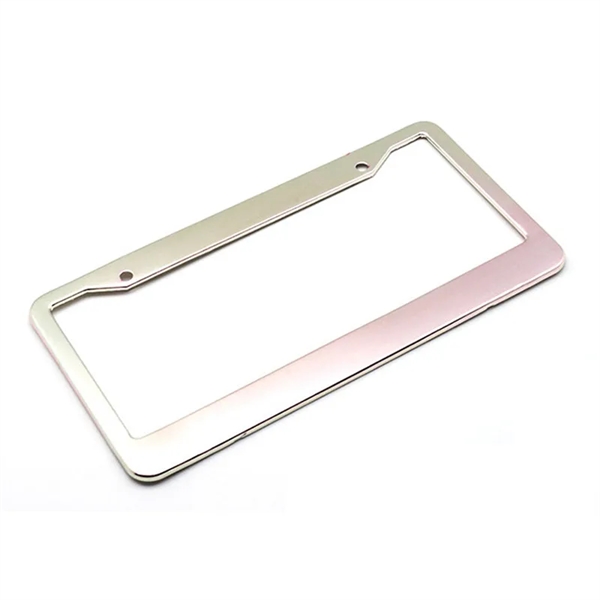 Metal aluminum alloy Auto License Plate Frames - Metal aluminum alloy Auto License Plate Frames - Image 3 of 4