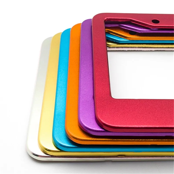 Metal aluminum alloy Auto License Plate Frames - Metal aluminum alloy Auto License Plate Frames - Image 4 of 4
