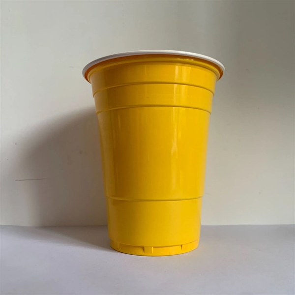 16oz PP Plastic Party Cup Custom Printed Personalized Logo - 16oz PP Plastic Party Cup Custom Printed Personalized Logo - Image 3 of 5