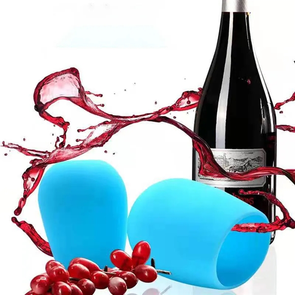 Unbreakable Silicone Wine Glasses - Unbreakable Silicone Wine Glasses - Image 1 of 3