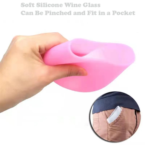 Unbreakable Silicone Wine Glasses - Unbreakable Silicone Wine Glasses - Image 2 of 3