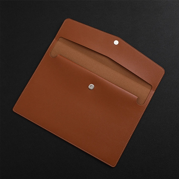 Leather A4 File Folder Document Holder Waterproof - Leather A4 File Folder Document Holder Waterproof - Image 3 of 10