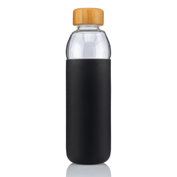 Lucerne 18 oz glass bottle with silicone sleeve - Lucerne 18 oz glass bottle with silicone sleeve - Image 2 of 28