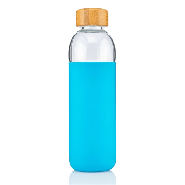 Lucerne 18 oz glass bottle with silicone sleeve - Lucerne 18 oz glass bottle with silicone sleeve - Image 6 of 28