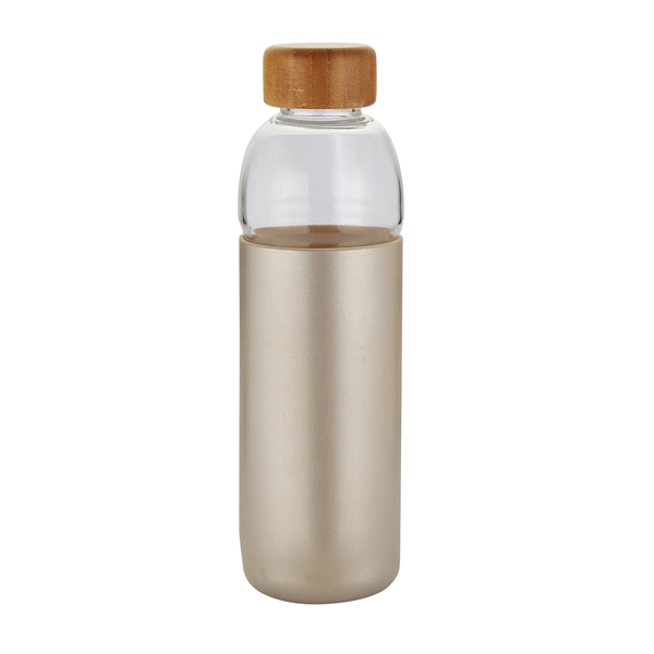 Lucerne 18 oz glass bottle with silicone sleeve - Lucerne 18 oz glass bottle with silicone sleeve - Image 7 of 28