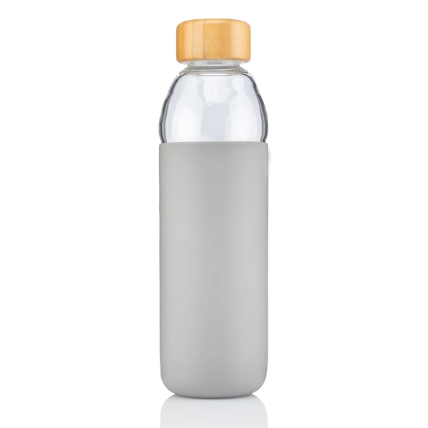 Lucerne 18 oz glass bottle with silicone sleeve - Lucerne 18 oz glass bottle with silicone sleeve - Image 12 of 28