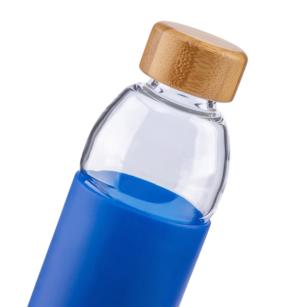 Lucerne 18 oz glass bottle with silicone sleeve - Lucerne 18 oz glass bottle with silicone sleeve - Image 14 of 28