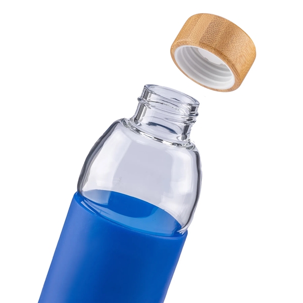 Lucerne 18 oz glass bottle with silicone sleeve - Lucerne 18 oz glass bottle with silicone sleeve - Image 15 of 28