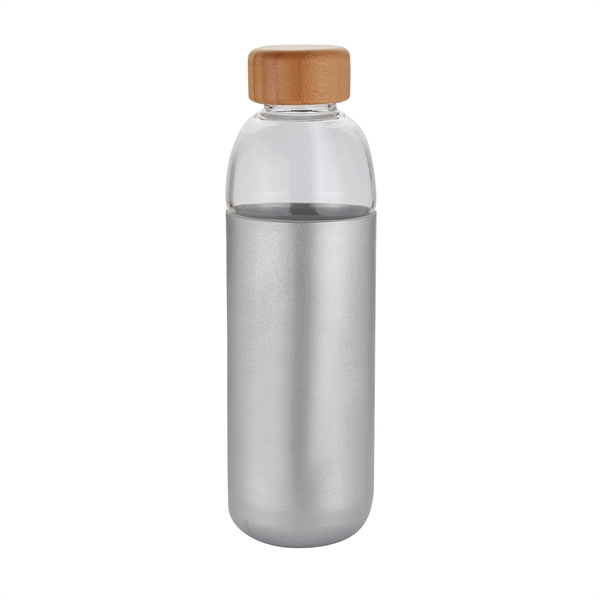 Lucerne 18 oz glass bottle with silicone sleeve - Lucerne 18 oz glass bottle with silicone sleeve - Image 19 of 28