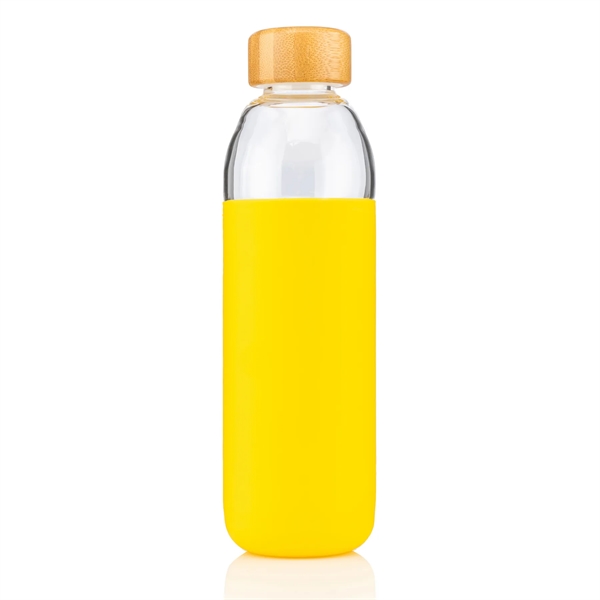 Lucerne 18 oz glass bottle with silicone sleeve - Lucerne 18 oz glass bottle with silicone sleeve - Image 21 of 28