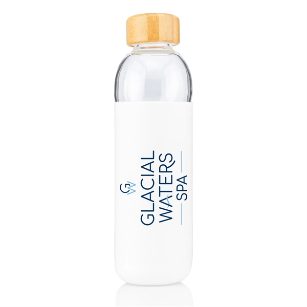 Lucerne 18 oz glass bottle with silicone sleeve - Lucerne 18 oz glass bottle with silicone sleeve - Image 1 of 28