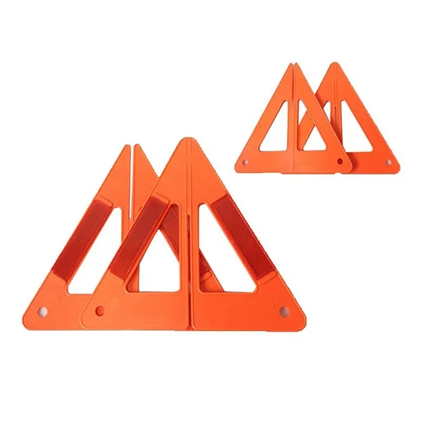 Auto Car Safety Emergency Reflective Warning Triangle - Auto Car Safety Emergency Reflective Warning Triangle - Image 0 of 3