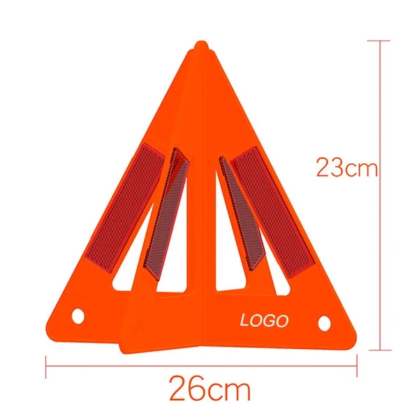 Auto Car Safety Emergency Reflective Warning Triangle - Auto Car Safety Emergency Reflective Warning Triangle - Image 2 of 3
