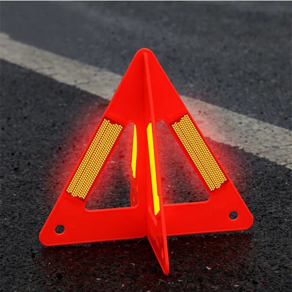 Auto Car Safety Emergency Reflective Warning Triangle - Auto Car Safety Emergency Reflective Warning Triangle - Image 1 of 3