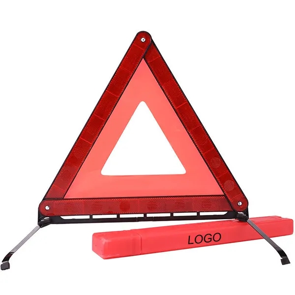 Foldable Warning Reflective Triangle with Case - Foldable Warning Reflective Triangle with Case - Image 4 of 4