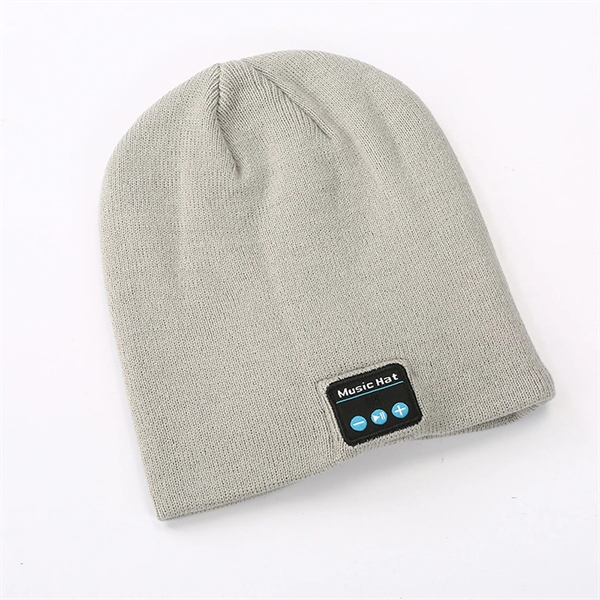 Wireless Music Beanie Knitted Hat - Wireless Music Beanie Knitted Hat - Image 3 of 5