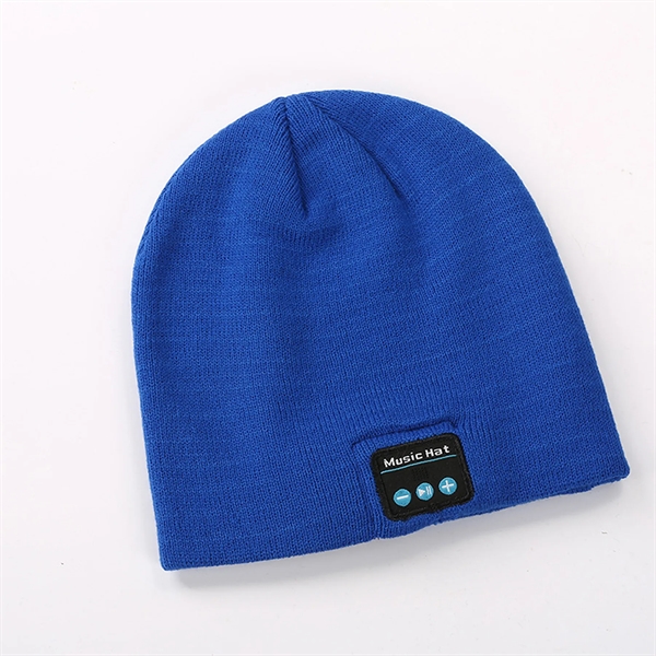 Wireless Music Beanie Knitted Hat - Wireless Music Beanie Knitted Hat - Image 4 of 5