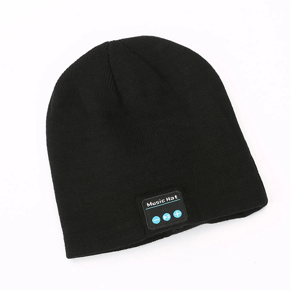 Wireless Music Beanie Knitted Hat - Wireless Music Beanie Knitted Hat - Image 5 of 5