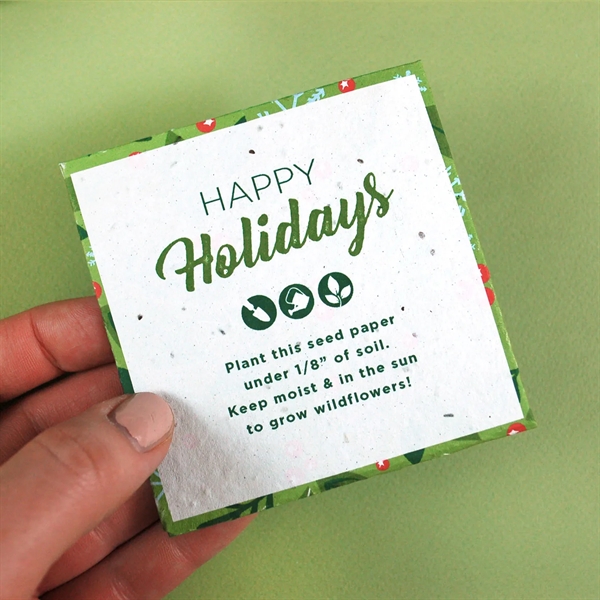 Plantable Holiday Petal Gift Card Holders - Plantable Holiday Petal Gift Card Holders - Image 2 of 3