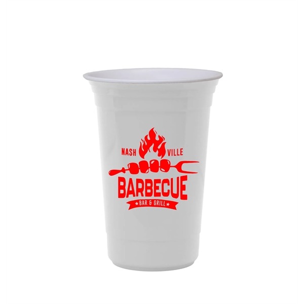 The Varsity - 16 oz. Double Wall Fiesta Cup - The Varsity - 16 oz. Double Wall Fiesta Cup - Image 7 of 14
