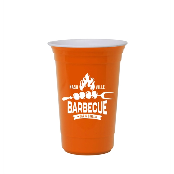 The Varsity - 16 oz. Double Wall Fiesta Cup - The Varsity - 16 oz. Double Wall Fiesta Cup - Image 2 of 14