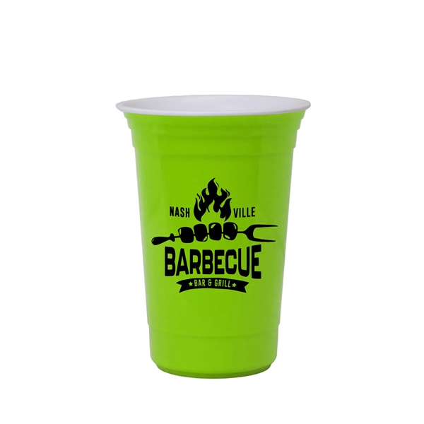 The Varsity - 16 oz. Double Wall Fiesta Cup - The Varsity - 16 oz. Double Wall Fiesta Cup - Image 3 of 14