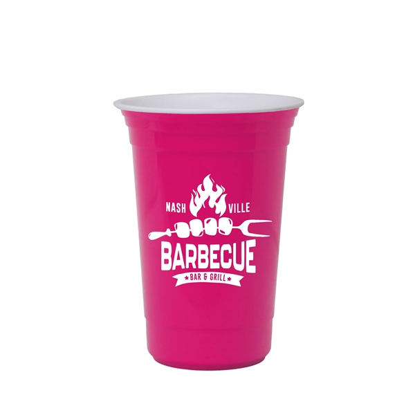 The Varsity - 16 oz. Double Wall Fiesta Cup - The Varsity - 16 oz. Double Wall Fiesta Cup - Image 4 of 14