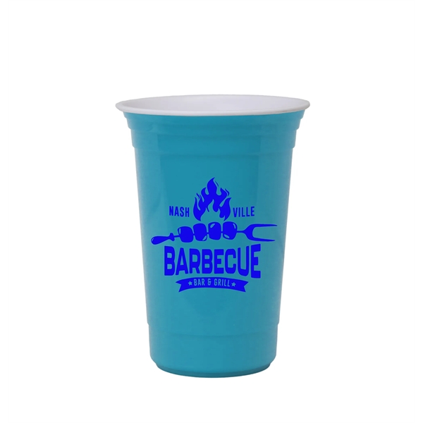 The Varsity - 16 oz. Double Wall Fiesta Cup - The Varsity - 16 oz. Double Wall Fiesta Cup - Image 5 of 14