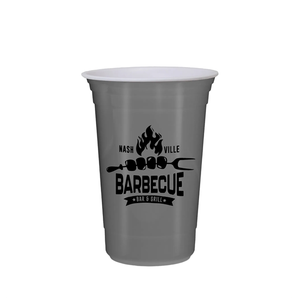 The Varsity - 16 oz. Double Wall Fiesta Cup - The Varsity - 16 oz. Double Wall Fiesta Cup - Image 8 of 14