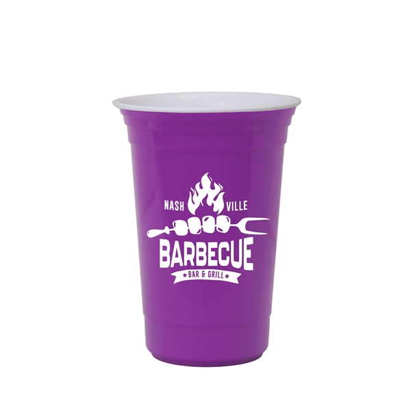 The Varsity - 16 oz. Double Wall Fiesta Cup - The Varsity - 16 oz. Double Wall Fiesta Cup - Image 12 of 14