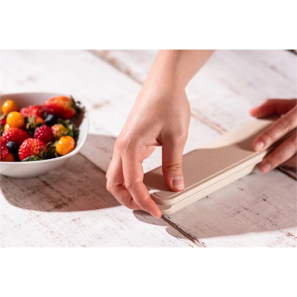 Wheat Straw King Kut Cutlery Set - Wheat Straw King Kut Cutlery Set - Image 1 of 1