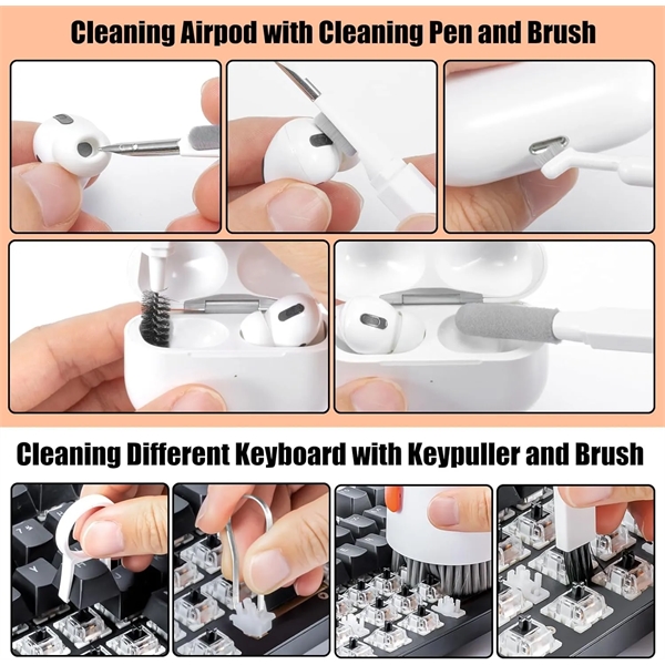 20 in 1 Keyboard Screen Cleaner Kit - 20 in 1 Keyboard Screen Cleaner Kit - Image 3 of 6