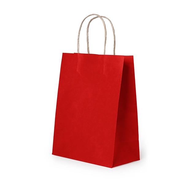 Customizable Kraft Paper Shopping Bags - Customizable Kraft Paper Shopping Bags - Image 11 of 11
