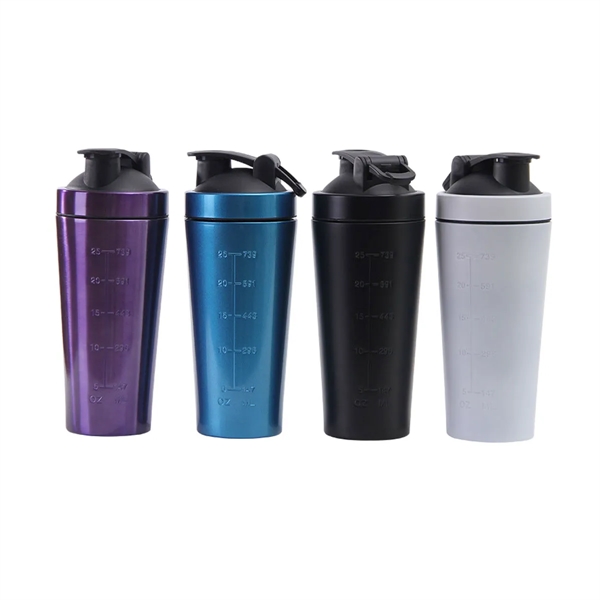 25oz Stainless Steel Protein Shaker Mug - 25oz Stainless Steel Protein Shaker Mug - Image 1 of 1