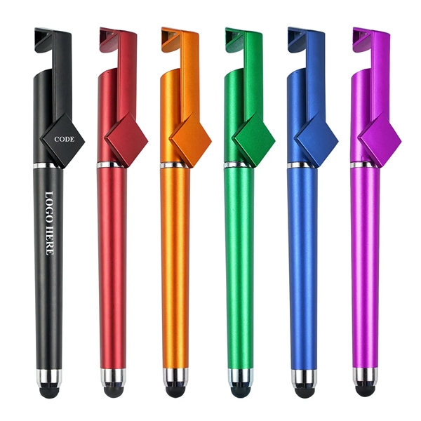 Classic Plastic Stylus Phone Stands Pen - Classic Plastic Stylus Phone Stands Pen - Image 0 of 4
